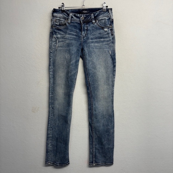 Silver Jeans Suki Mid Straight 28 x 32 - Picture 1 of 9
